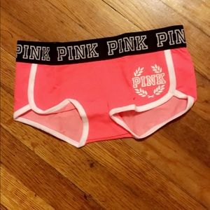 VS pink boy shorts